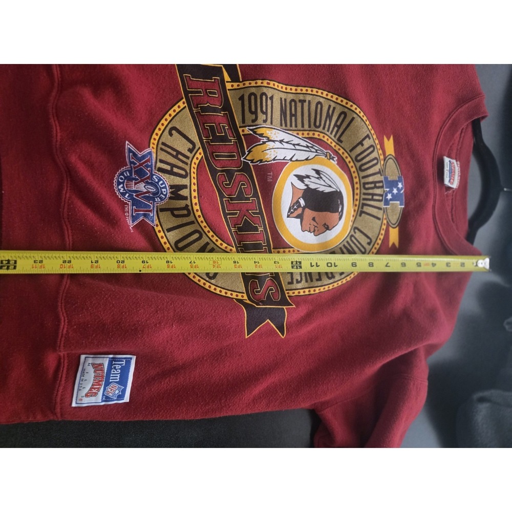Vintage 1991 Redskins NFC Champions Nutmeg USA Crewneck Sweatshirt M NFL - Picture 7 of 7